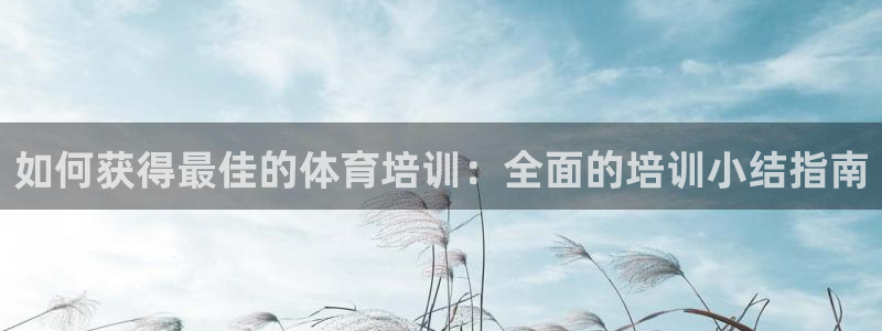 耀世娱乐是玛雅旗下的吗：如何获得最佳的体育培训：全面