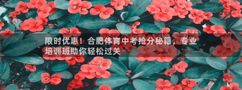 耀世平台实7O777：限时优惠！合肥体育中考抢分秘籍