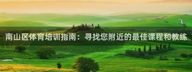 耀世歌曲：南山区体育培训指南：寻找您附近的最佳课程和