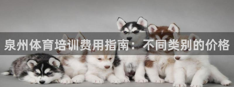 耀世平台告7O777：泉州体育培训费用指南：不同类别