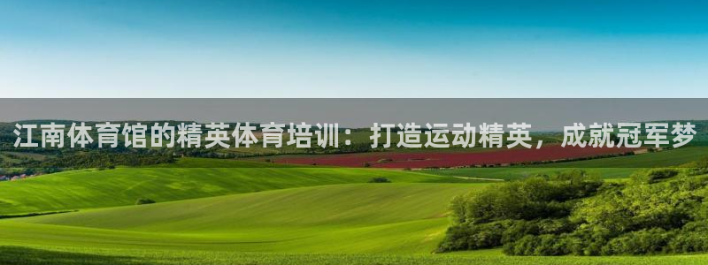 耀世娱乐平台官网登录入口下载：江南体育馆的精英体育培