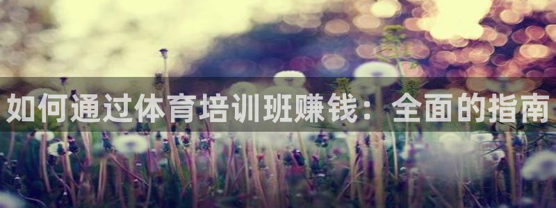 耀世的意思是什么：如何通过体育培训班赚钱：全面的指南